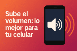Sube el volumen de tu vida
