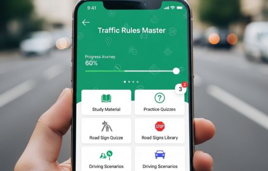 Aprende las Reglas de Tránsito con una App