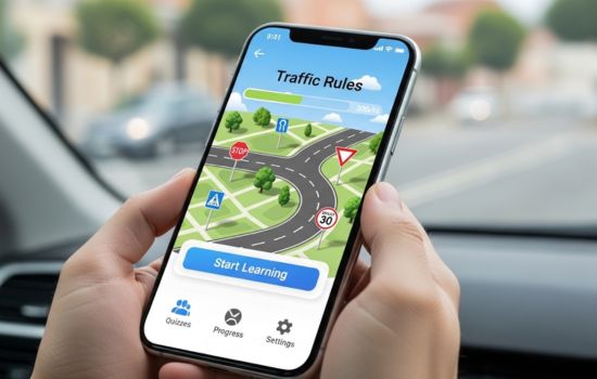Aprende Reglas de Tránsito con App Interactiva