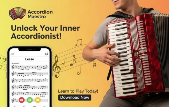 Aprende Acordeón Fácil con Nueva Aplicación